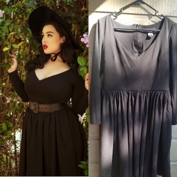 La Femme En Noir Dresses & Skirts - 🦇SOLD 🦇La Femme En Noir Marilyn swing dress